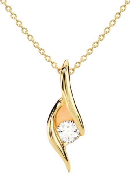 Solitaire Diamond Necklace